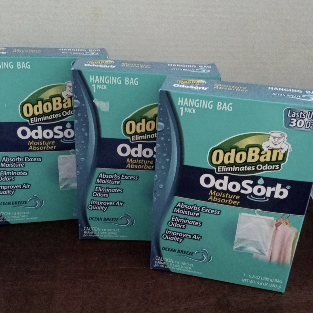 OdoSorb by Odoban Moisture Absorber Ocean Breeze scent